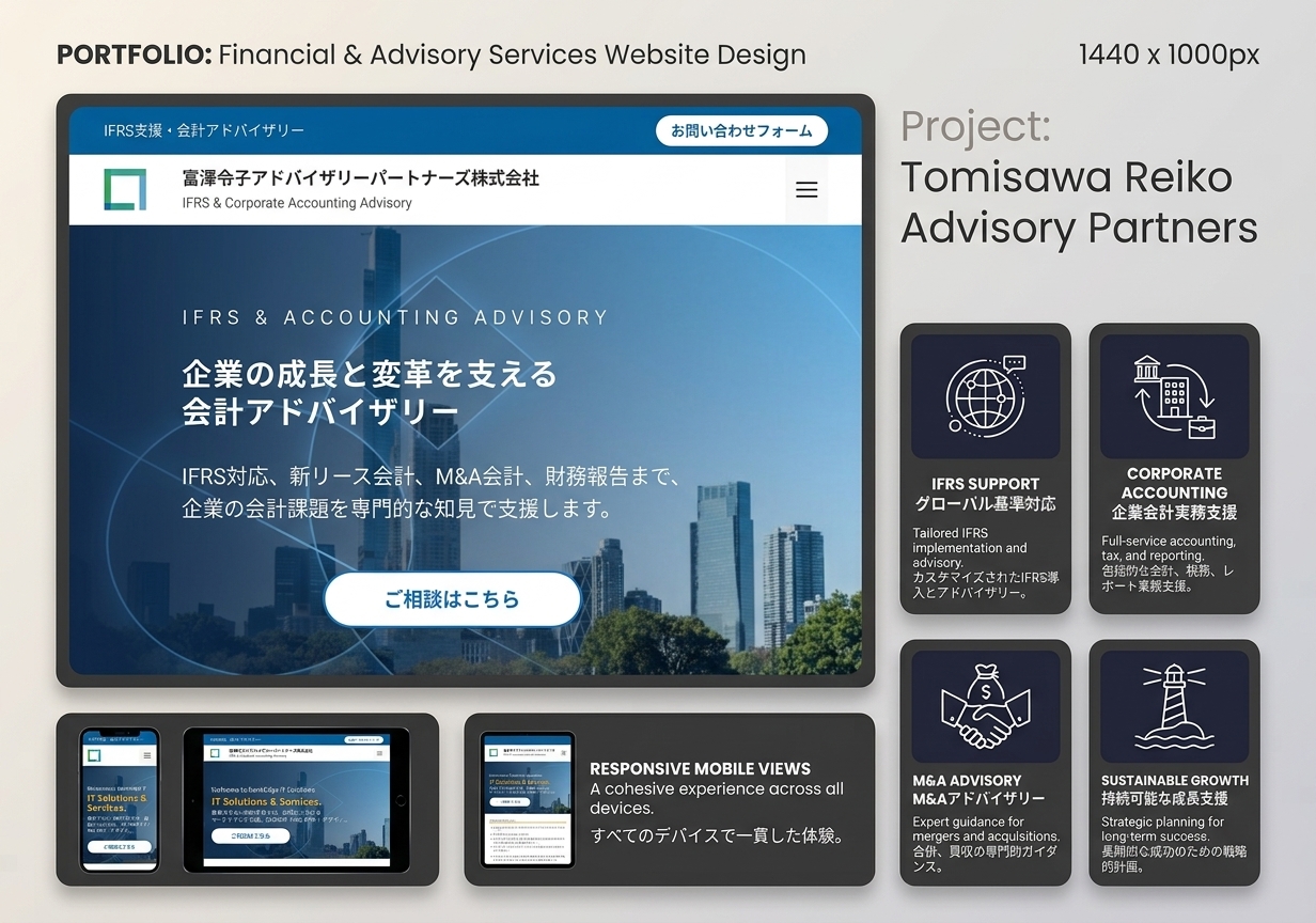 企業ホームページ制作実績